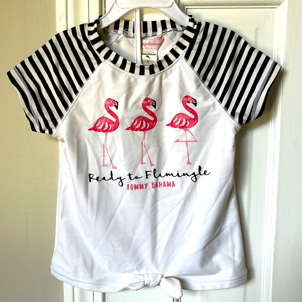 Tommy Bahama little girls size 6. Tankini